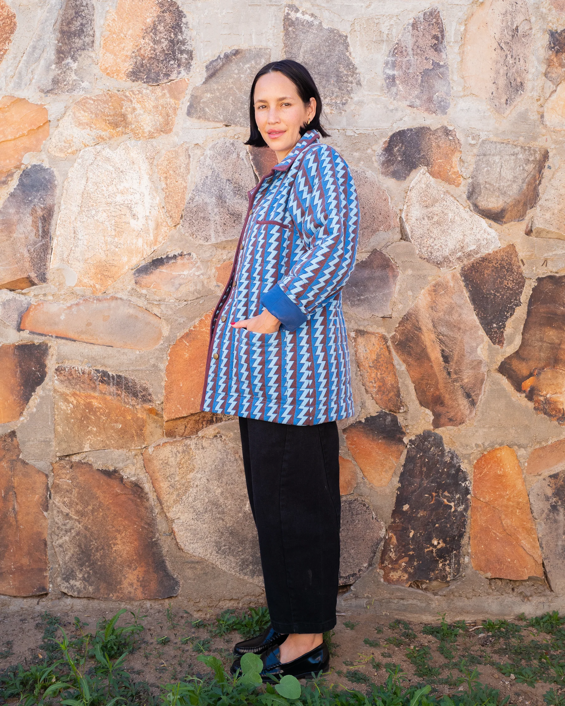Althea Quilted Coat - Image 7