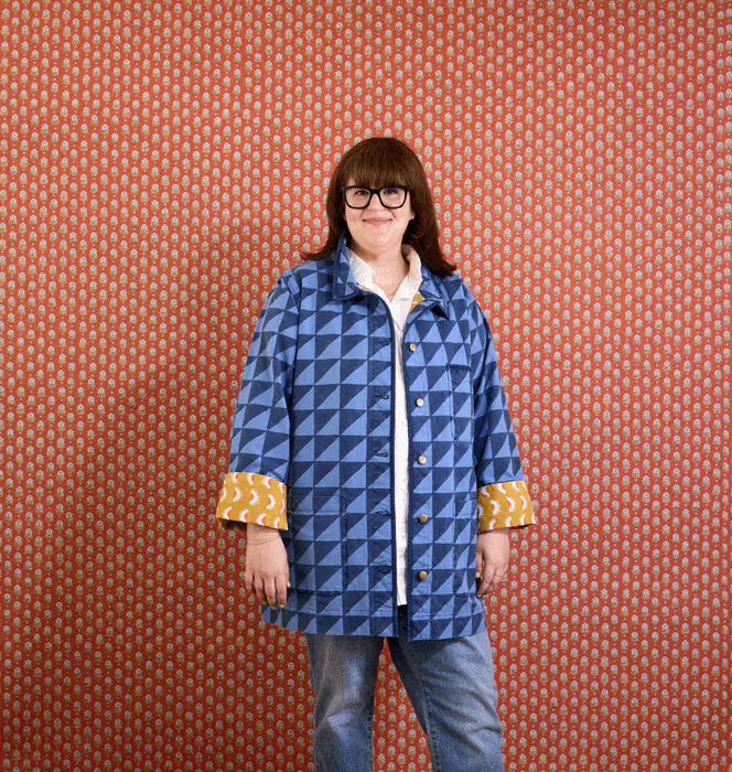 Canyon Jacket | Lapis Check - Image 5