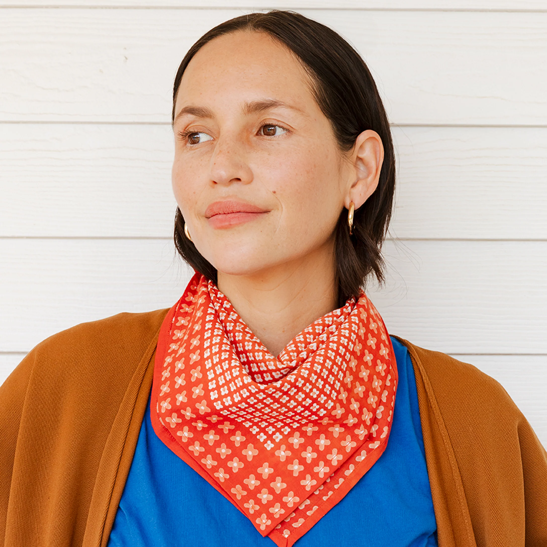 Cranberry Bunchberry Bandana - Image 4