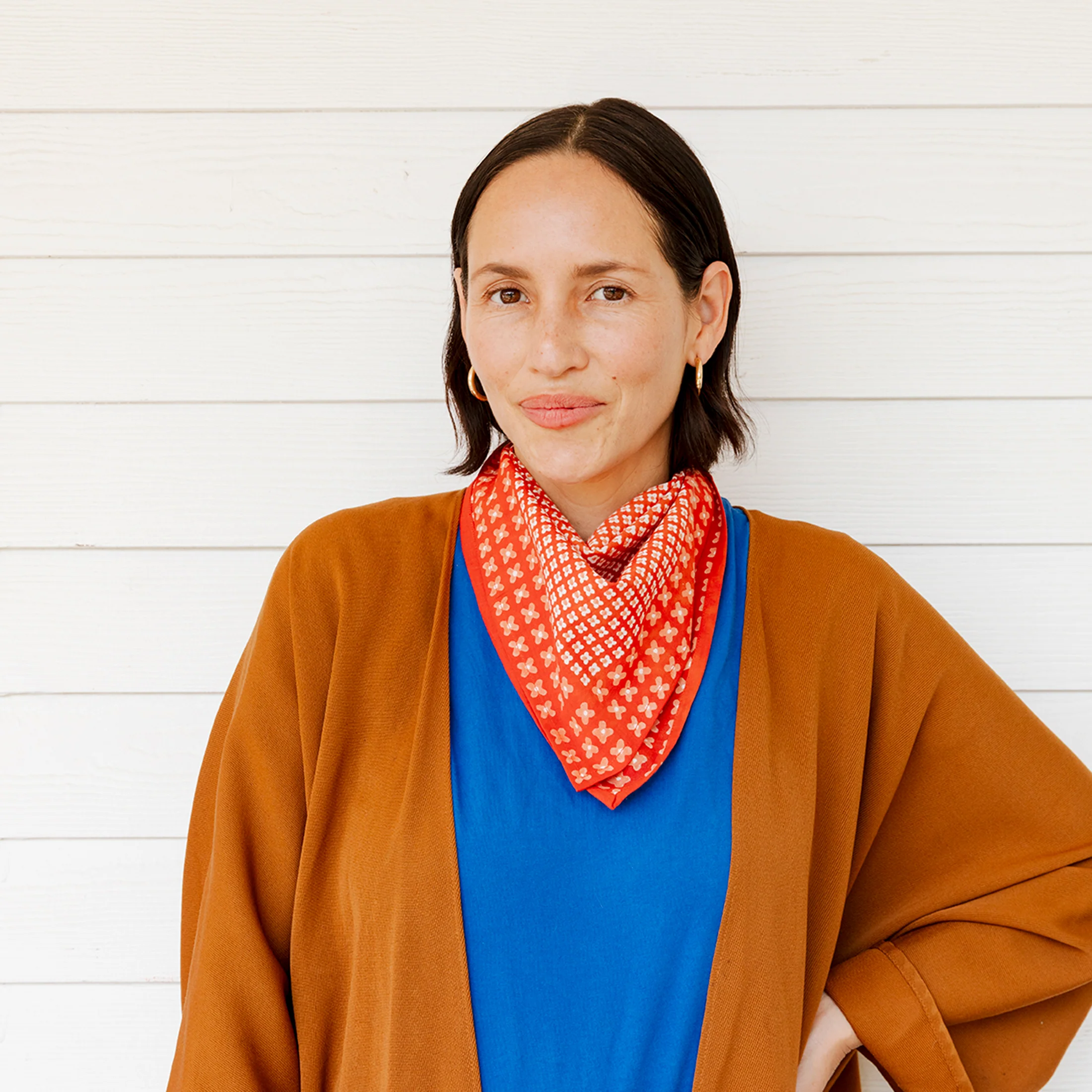 Cranberry Bunchberry Bandana - Image 5