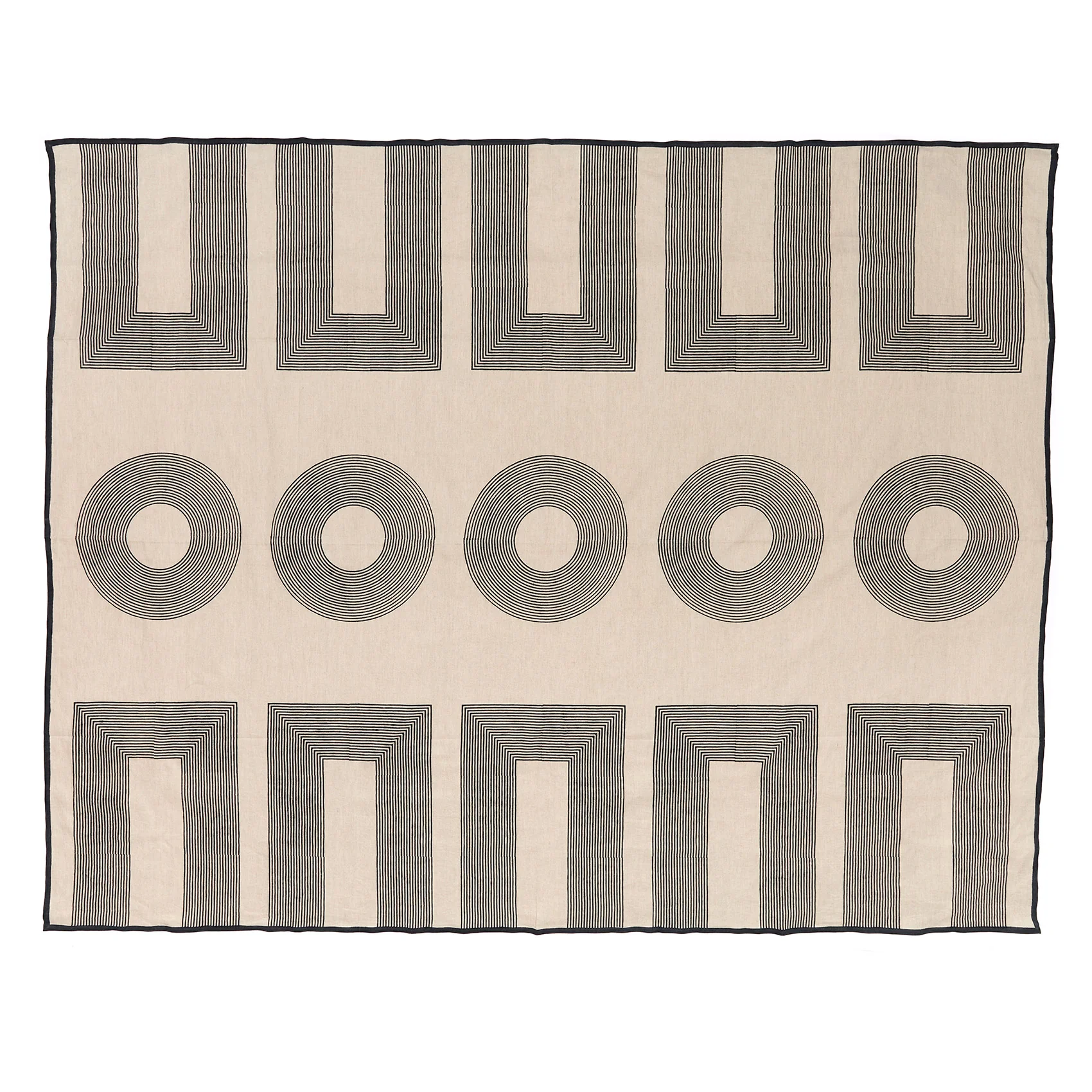Crane Tablecloth | Flax - Image 4