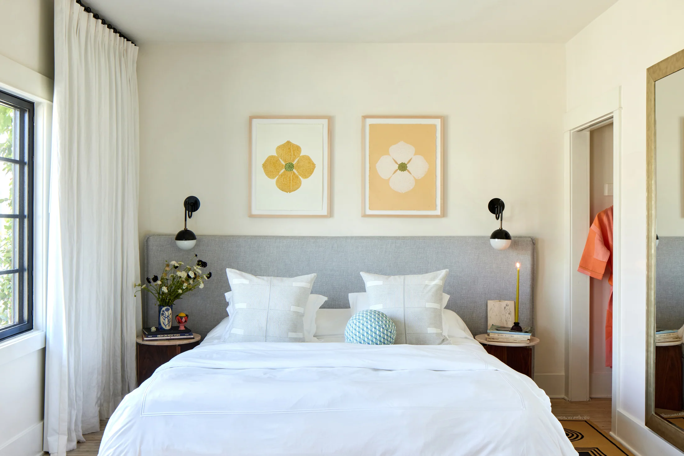 Dogwood | White | Woodblock Print - Image 3