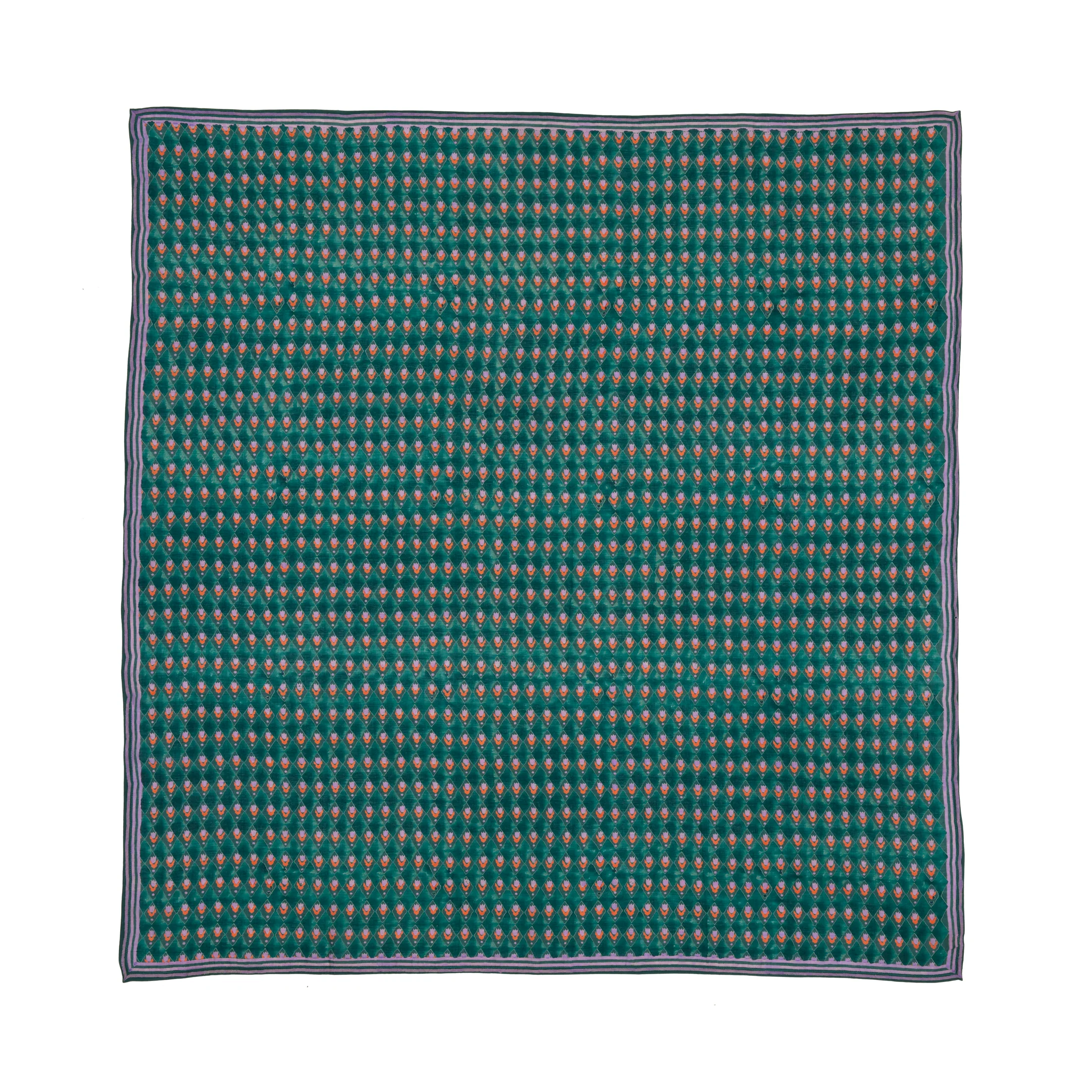 Juniper Tulips Square Scarf - Image 10