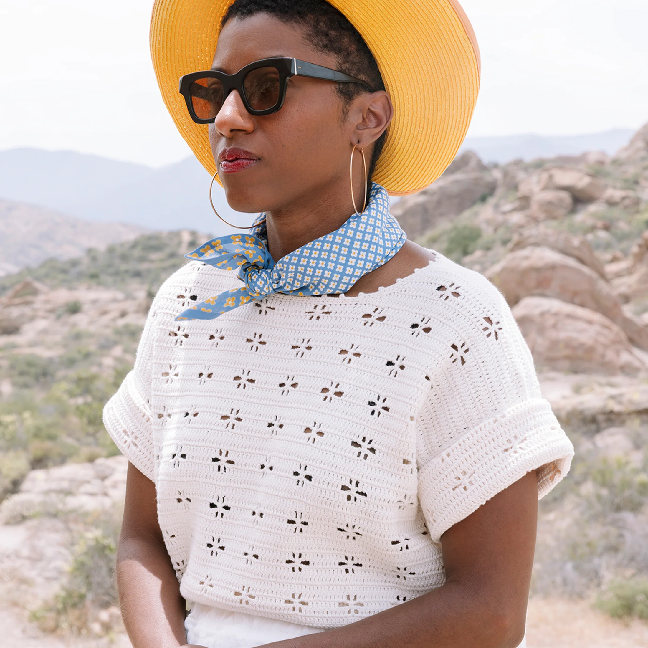 Moonwash Bunchberry Bandana - Image 3