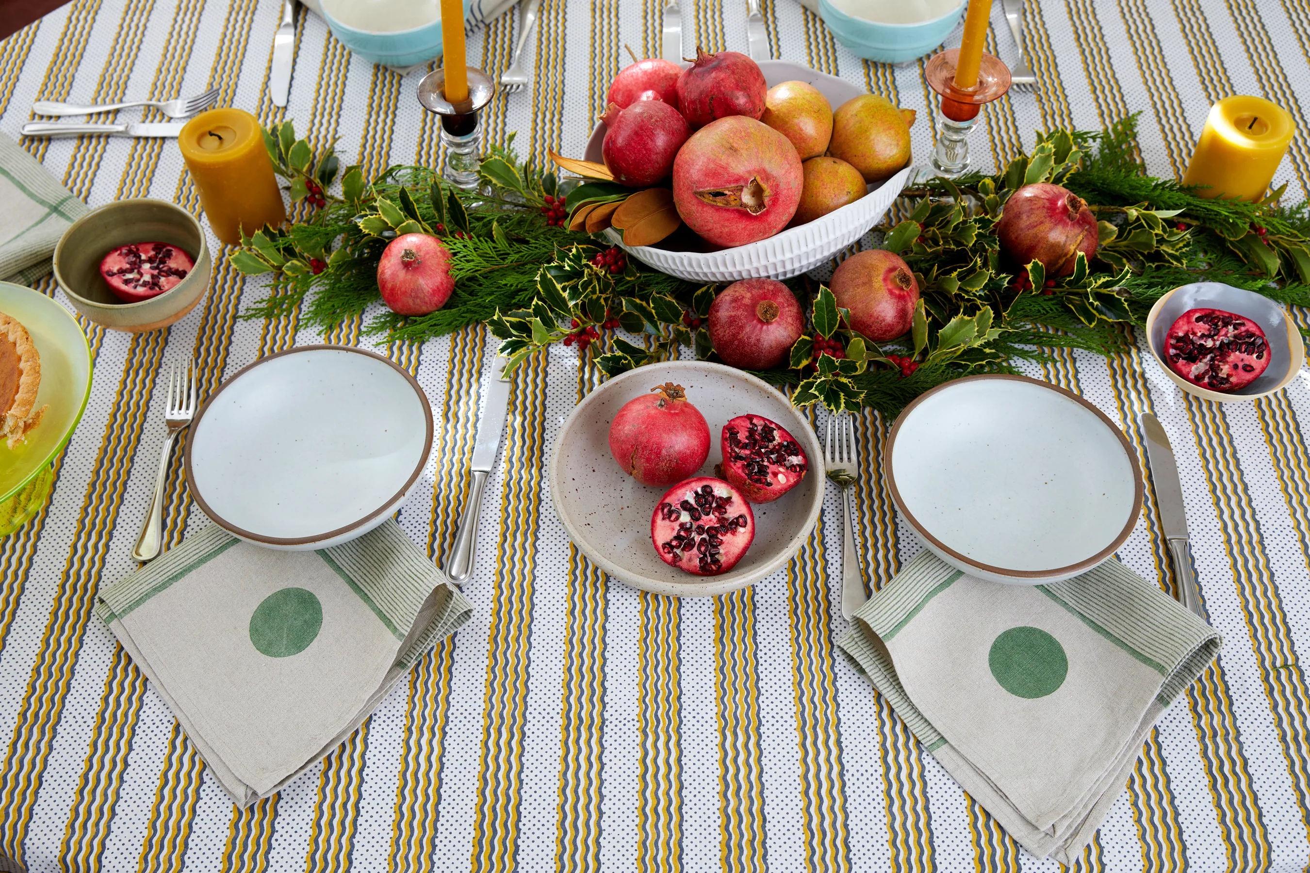 Odette Tablecloth | Honey - Image 3