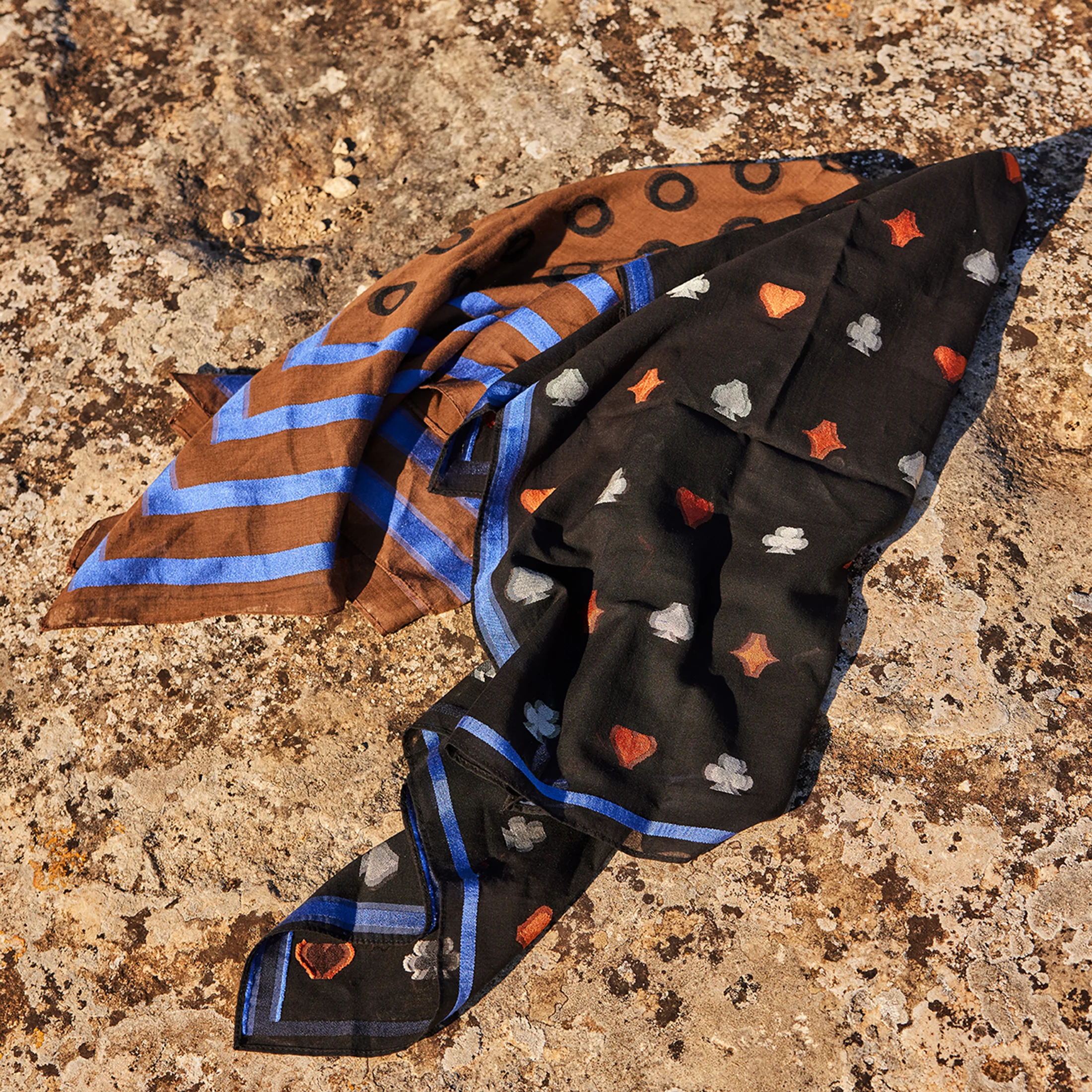 Omega Jacquard Silk Scarf - Image 3