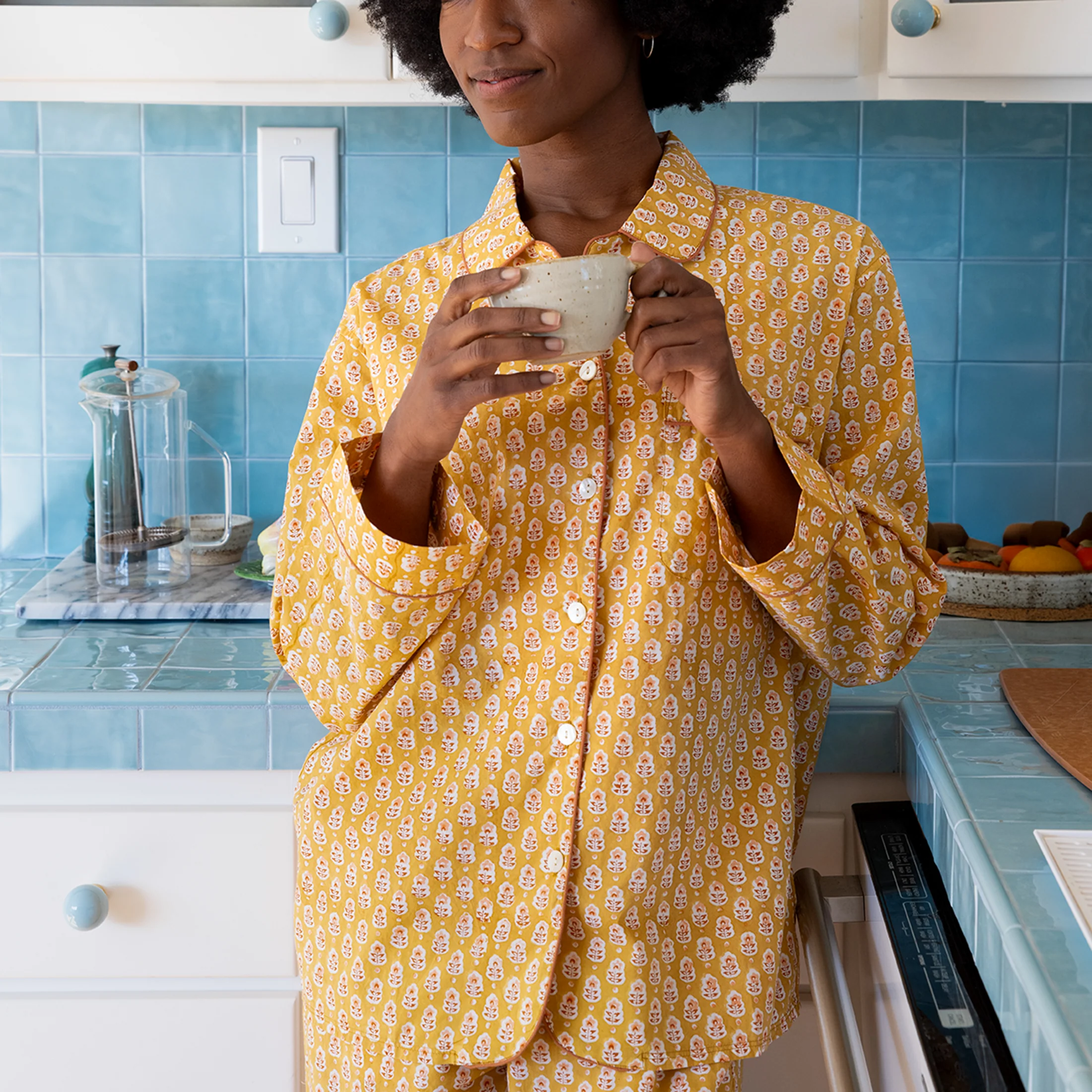 Pajama Set | Ochre - Image 5