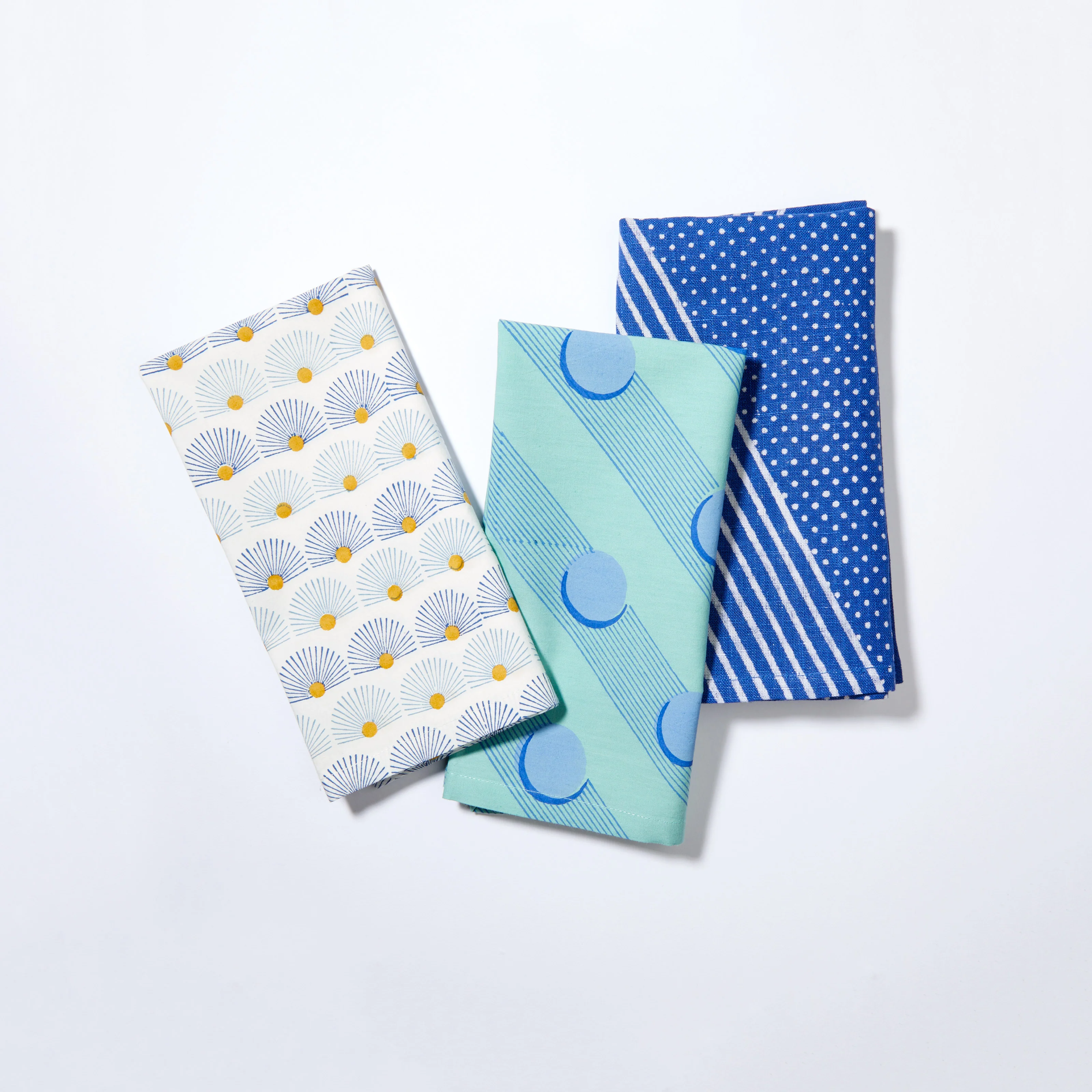 Peacock Napkin | Blue - Image 6