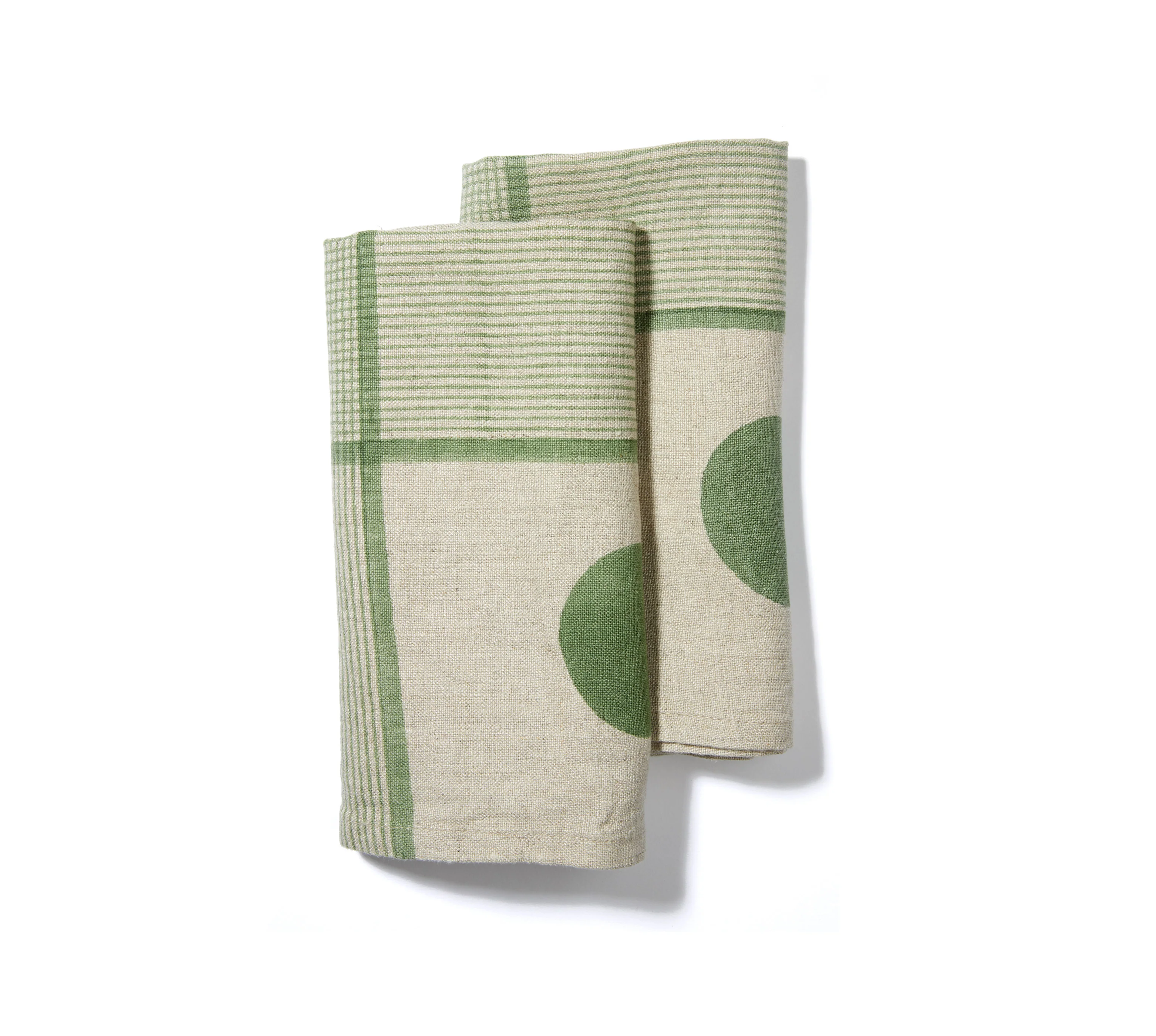 Plaid Napkin | Basil - Image 3