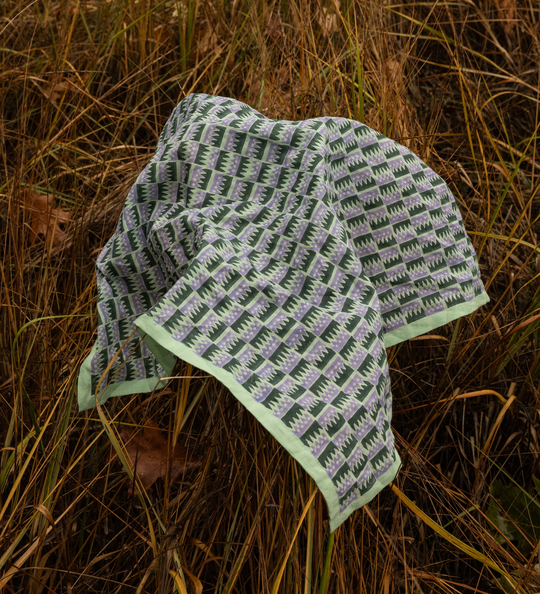 Spruce Jigsaw Bandana - Image 3