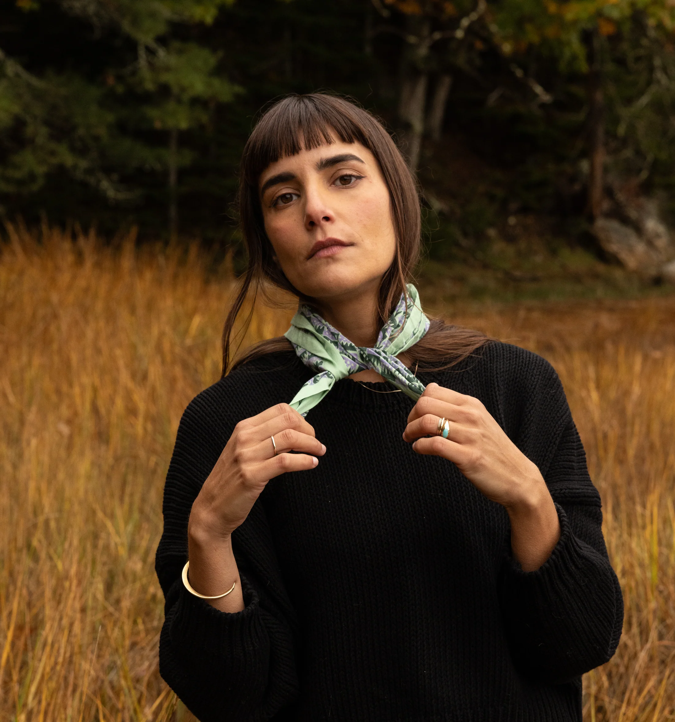 Spruce Jigsaw Bandana - Image 4