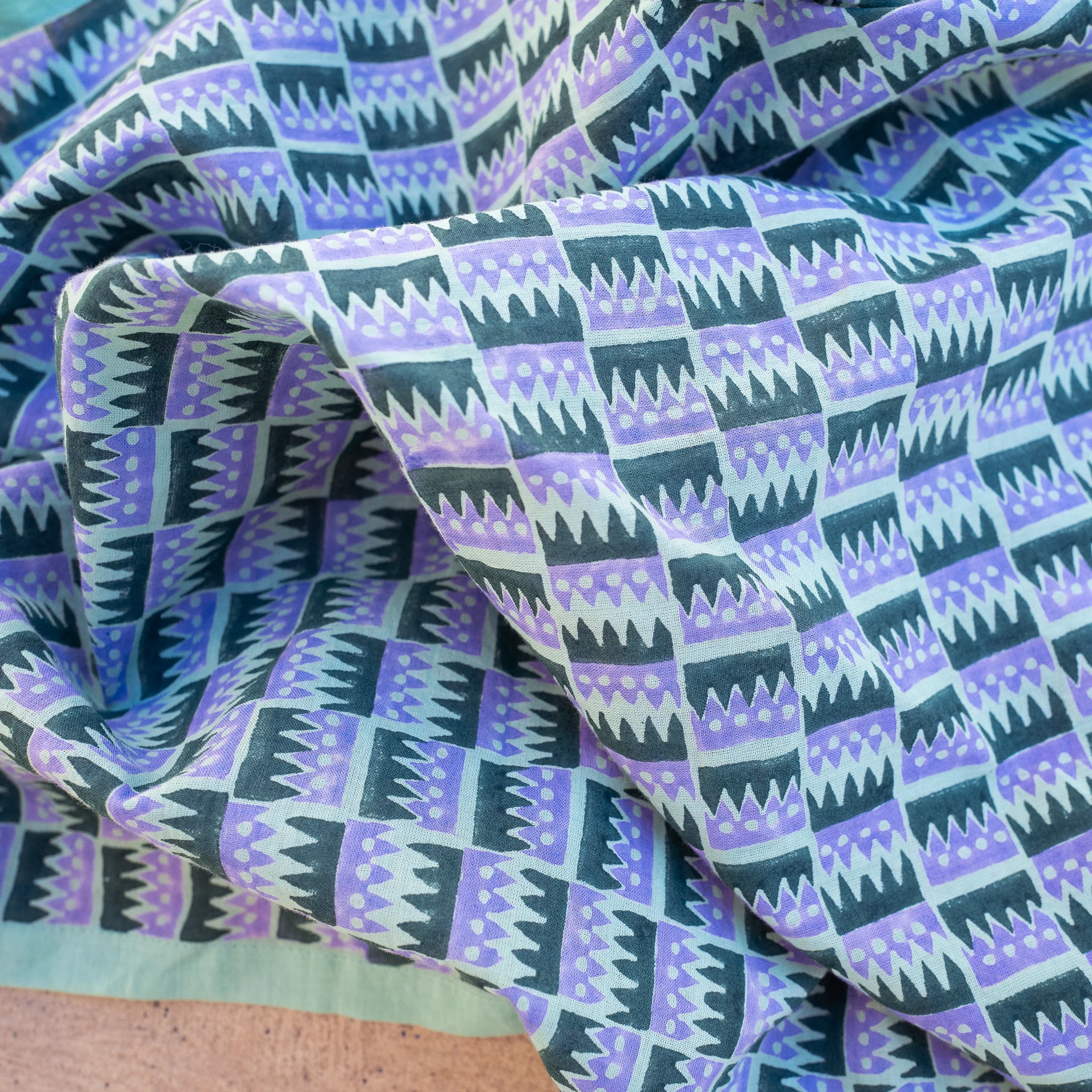 Spruce Jigsaw Bandana - Image 7