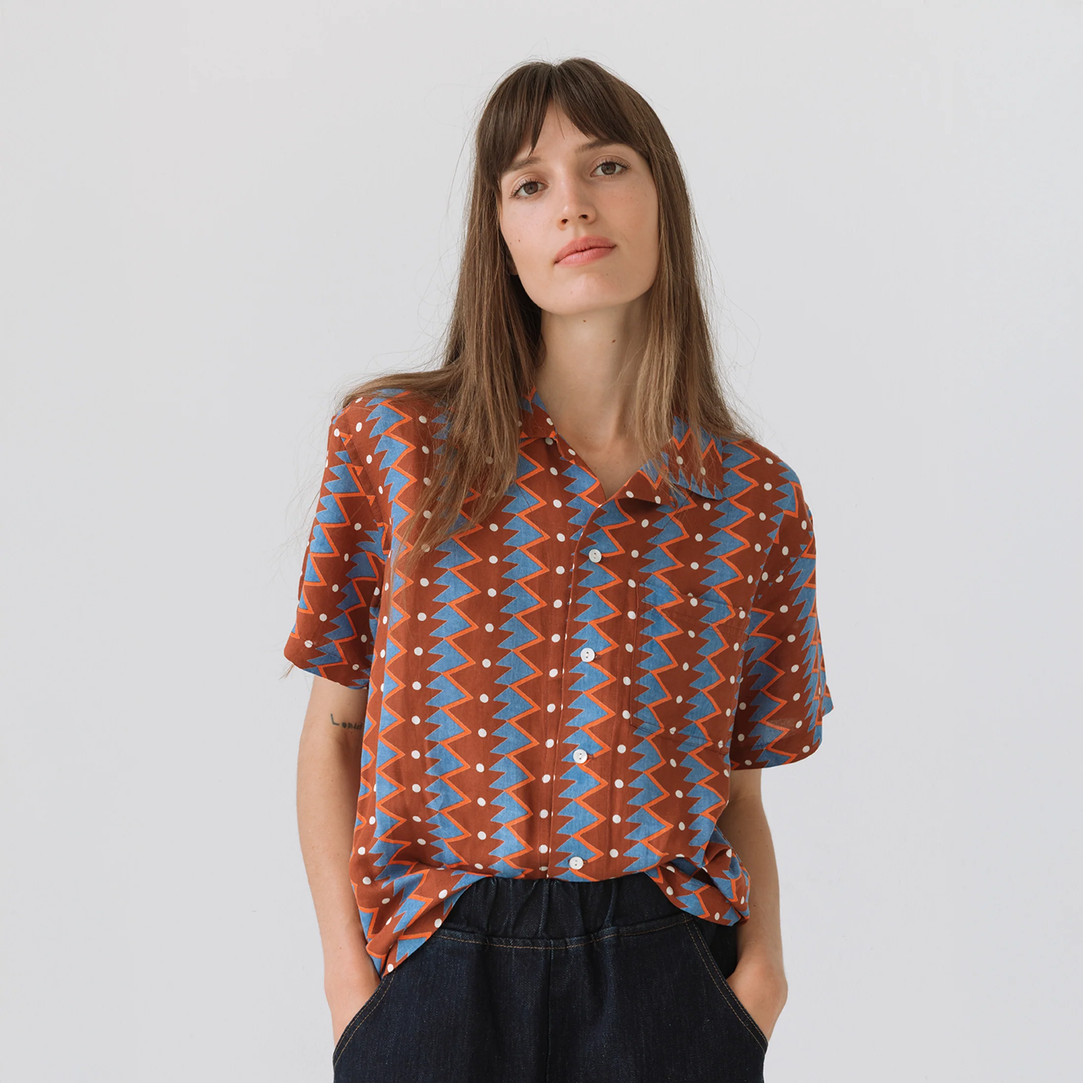 Sunday Shirt in Bluebird