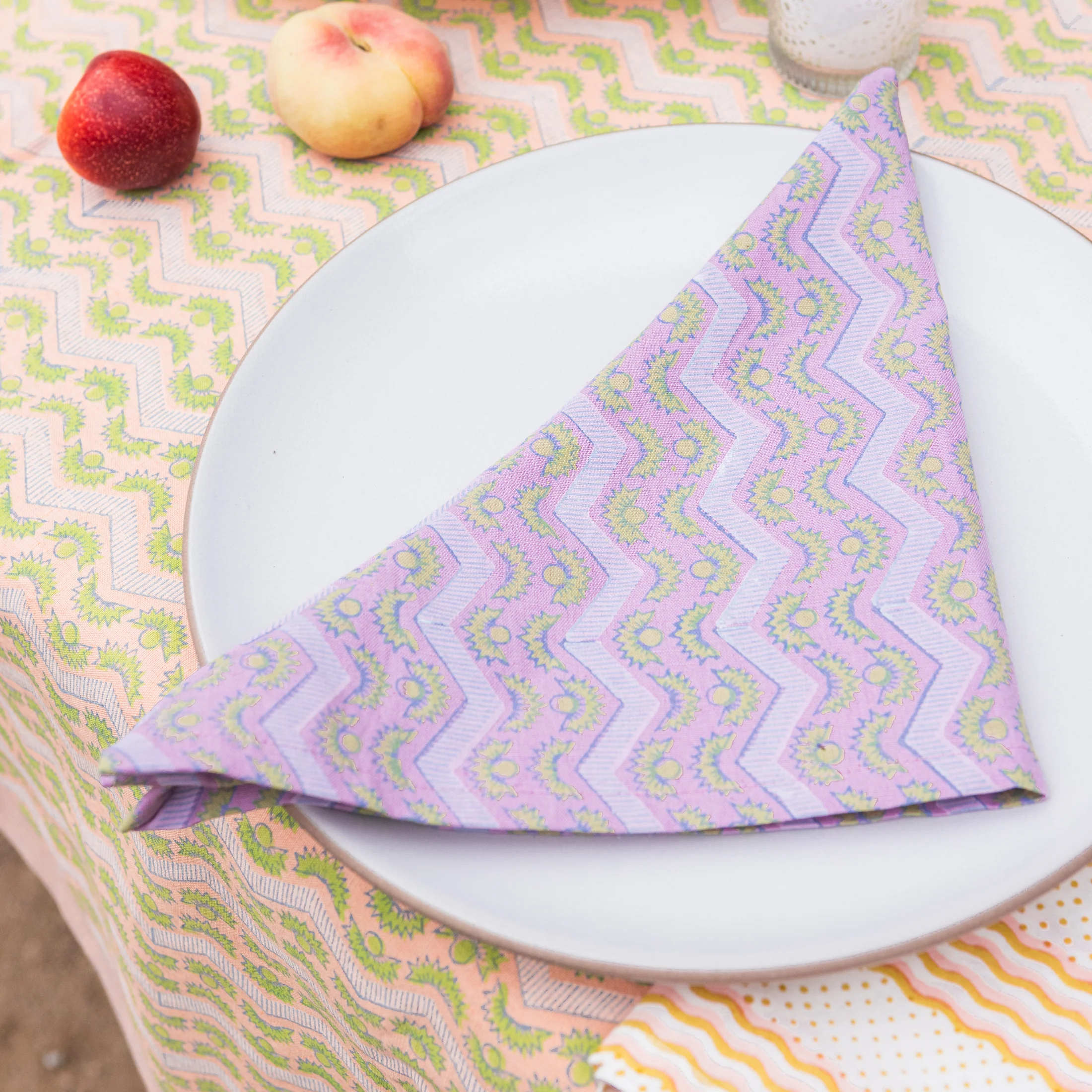 Thistle Napkin | Lilac - Image 4
