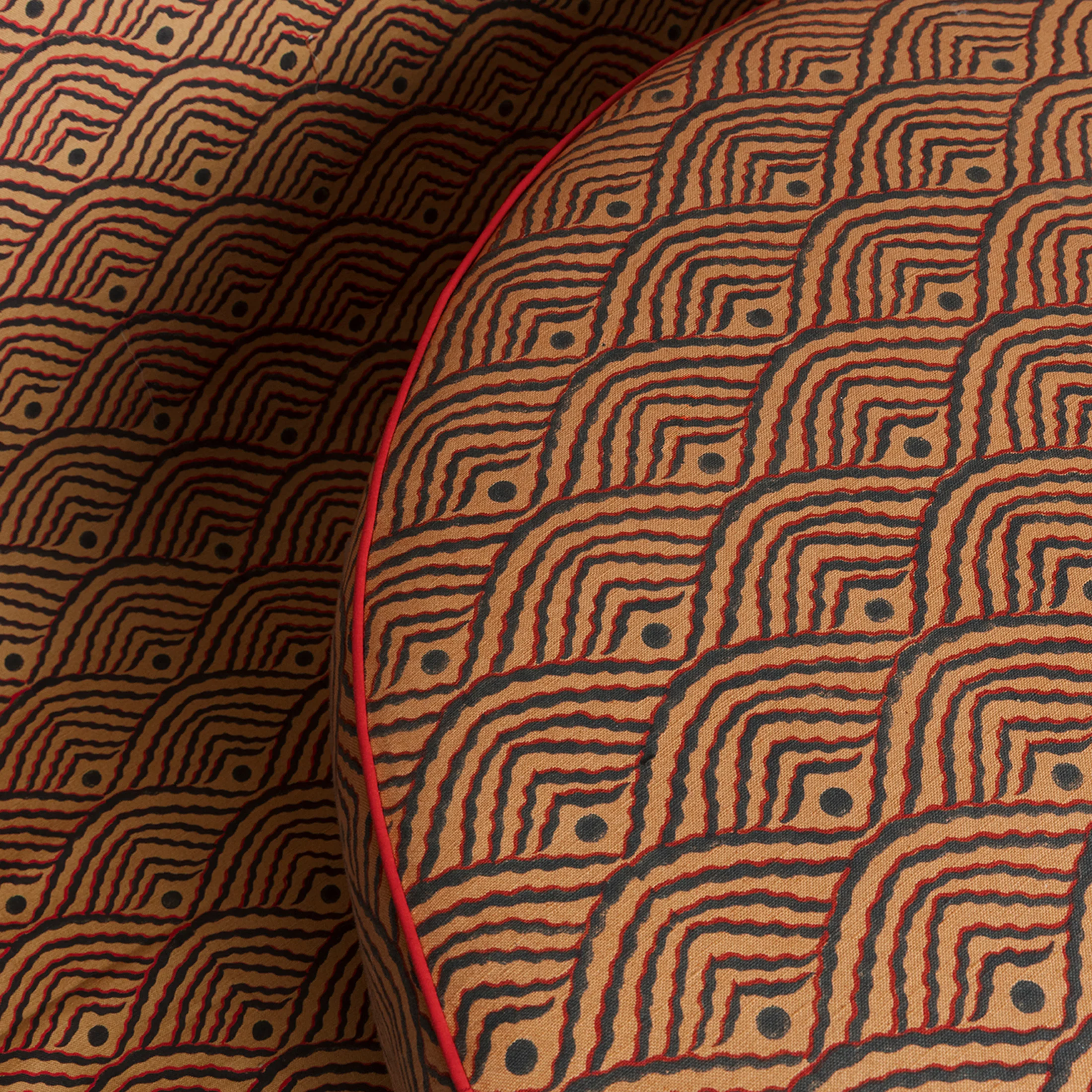Valley Dot Fabric | Russet - Image 3