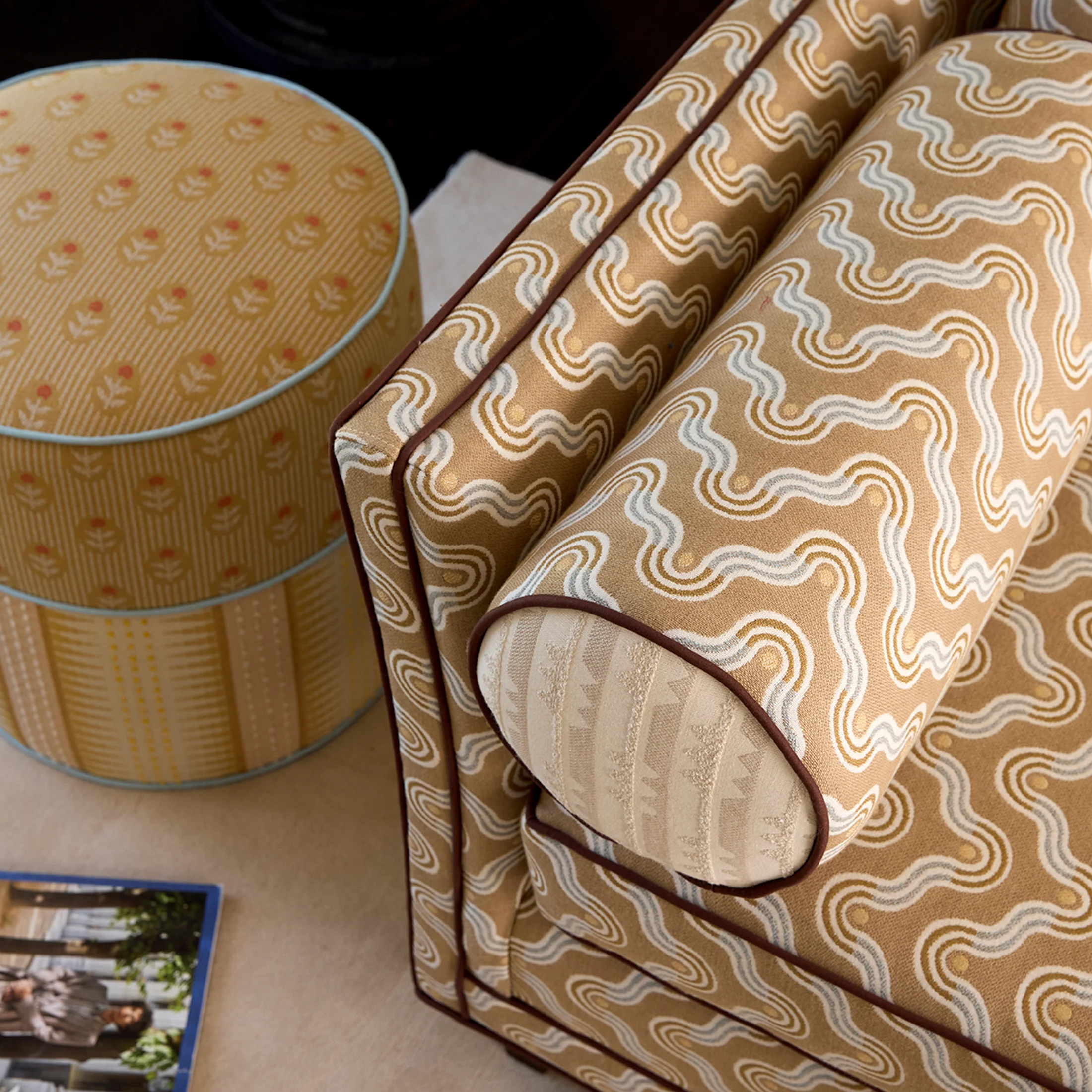 Verdugo Fabric Swatch | Sand - Image 4